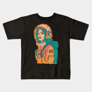 Spring astronaut Kids T-Shirt